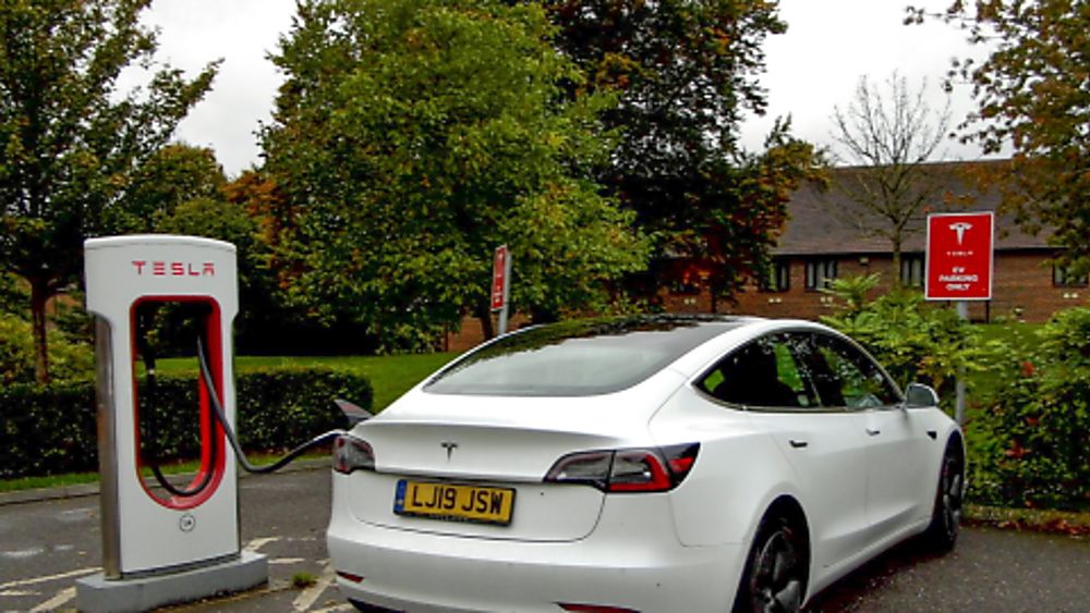 Tesla Model 3 Charging